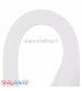 Quilling Paper Strips - White - 3mm